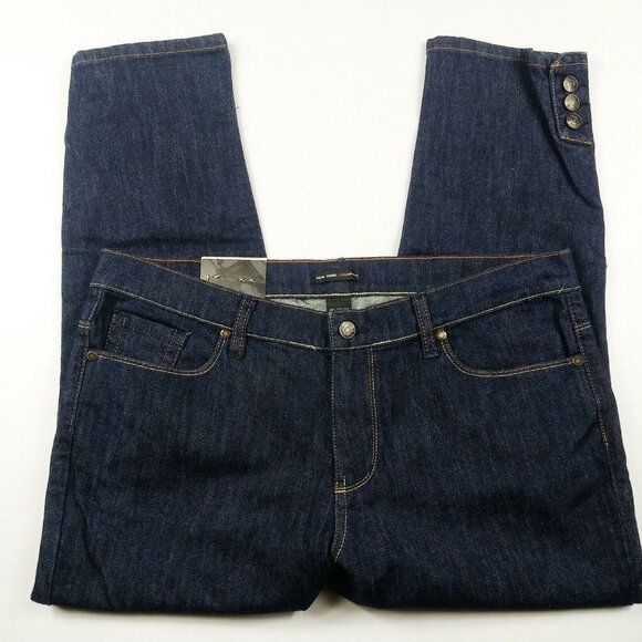 New York And Company Light Blue Ankle Jeans Size 14 (35x34) NWT Free Shipping!!! - Picture 7 of 9